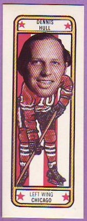 1975 Nabisco Sugar Daddy Hockey 12 Dennis Hull